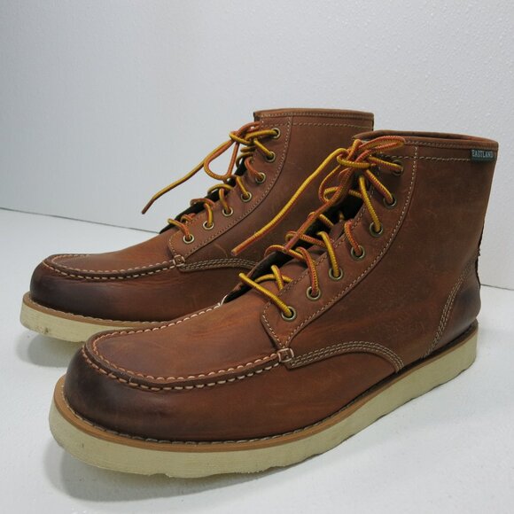 Eastland Oil Tanned Mens Moc Boots Men's Footwear Hiking Outdoors Botas Sz 13 D
